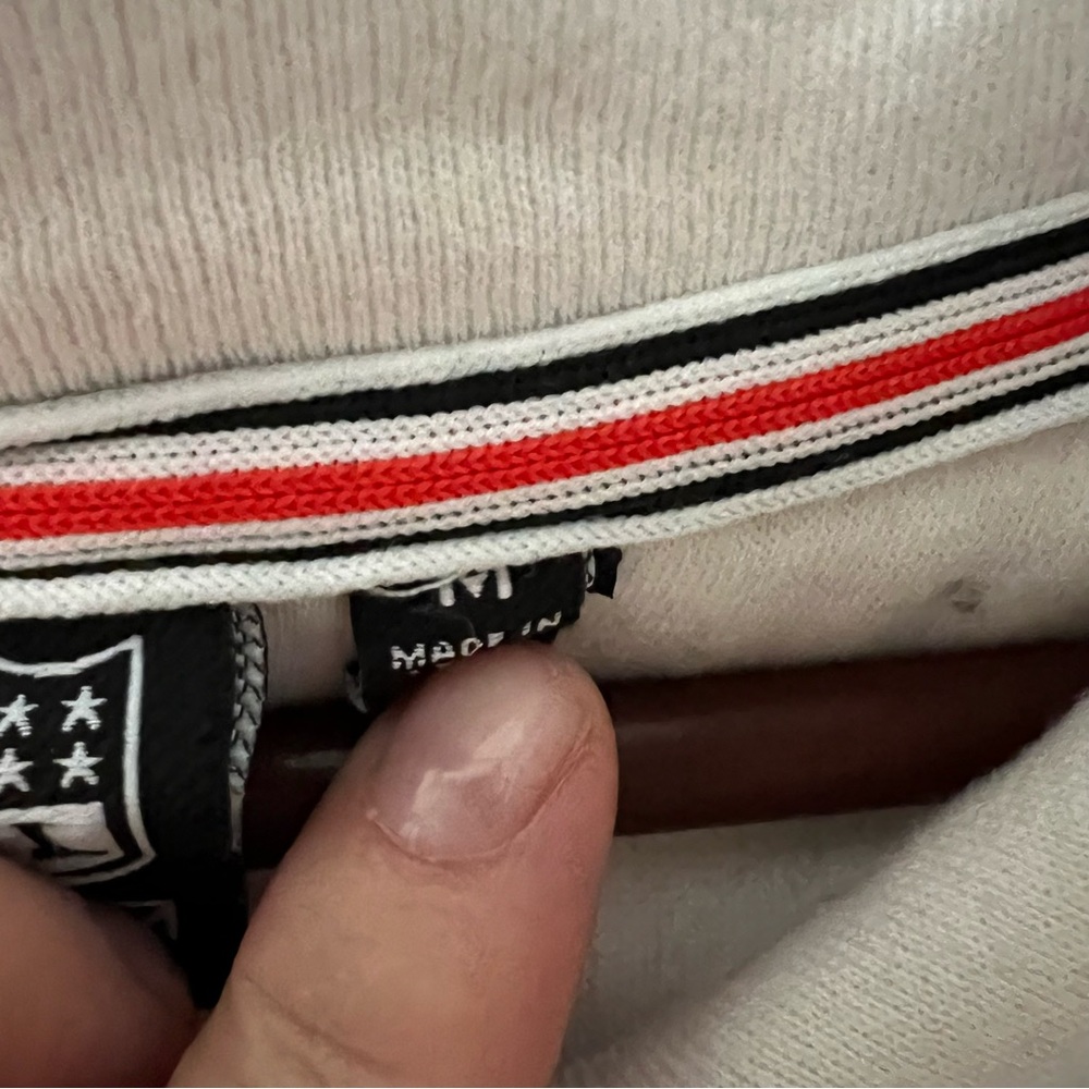 NFL Cleveland Browns team official Apparel color block pullover Hoodie size M - Picture 4 of 7